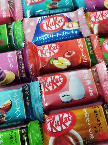 Unwrapping the Sweet Surprise: Japanese KitKats Take Center Stage in Our Year-End Adventure