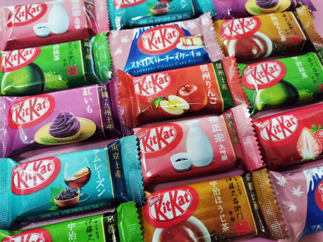 Unwrapping the Sweet Surprise: Japanese KitKats Take Center Stage in Our Year-End Adventure