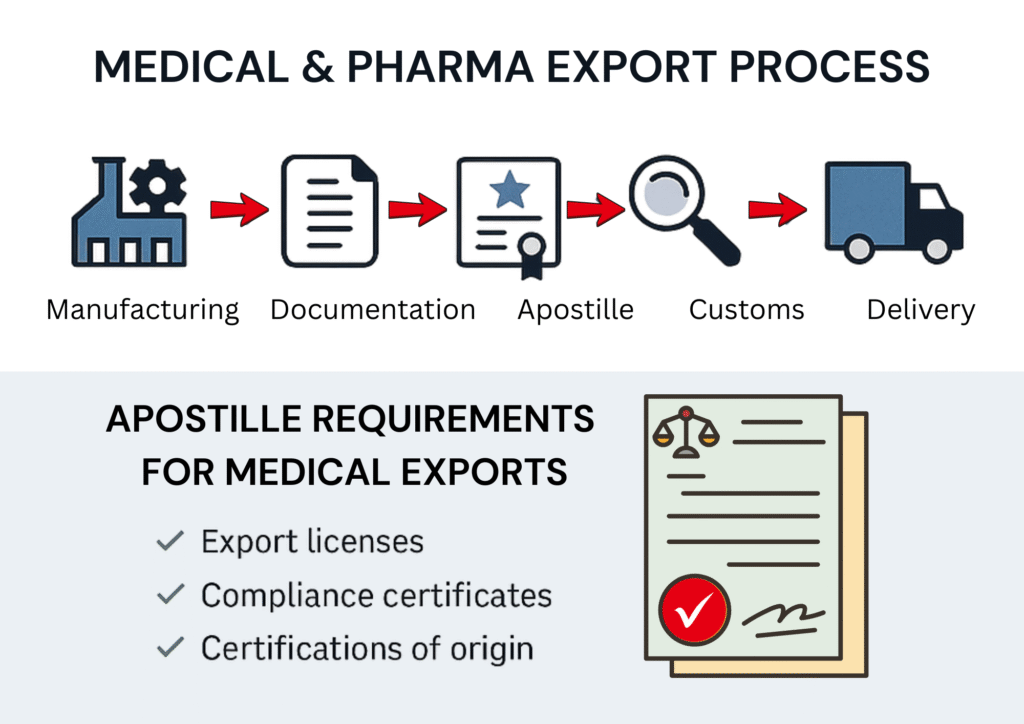 MEDICAL & PHARMA EXPORT PROCESS