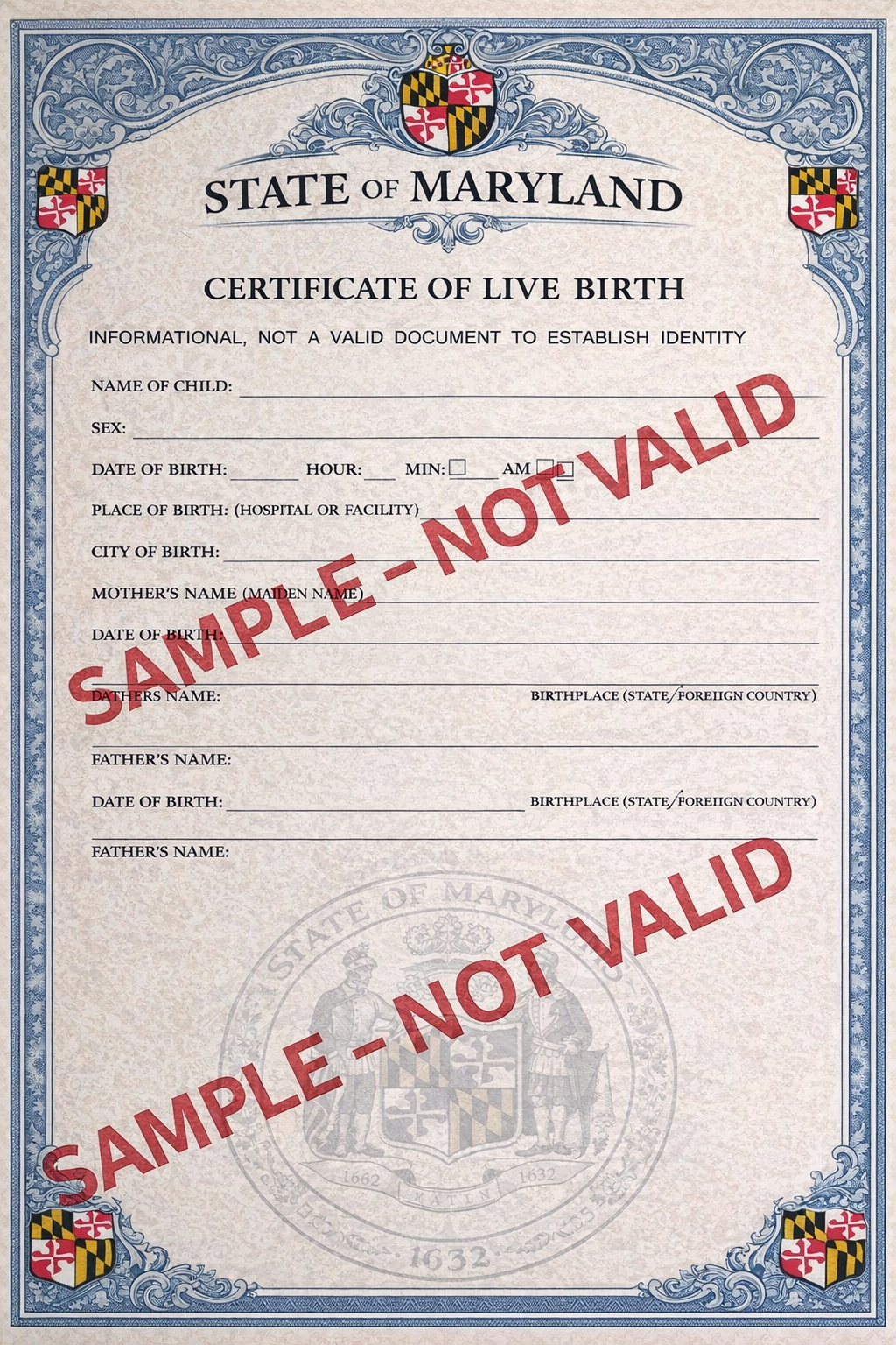 Certified Birth Certificate Certified Birth Certificate
