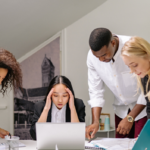 Professionals reviewing international documents to resolve document authentication delays and ensure timely processing.